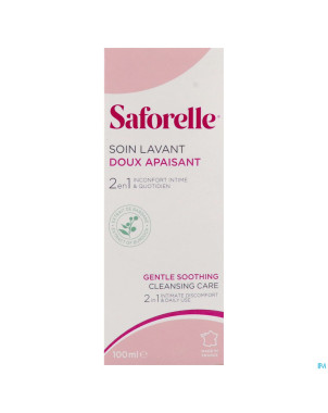 Saforelle soin lavant doux sol fl 100ml