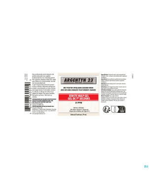 Argentyn 23 first aid gel nat.imm. 29ml energetica