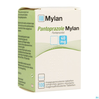 Pantoprazole viatris 40mg comp gastro resist 100