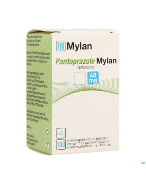Pantoprazole viatris 40mg comp gastro resist 100