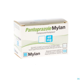 Pantoprazole viatris 40mg comp gastro resist 100