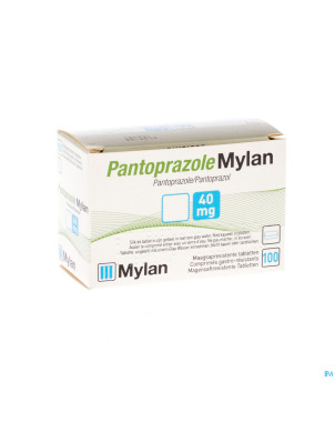 Pantoprazole viatris 40mg comp gastro resist 100