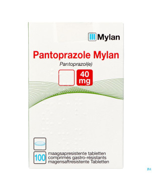 Pantoprazole viatris 40mg comp gastro resist 100