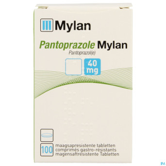 Pantoprazole viatris 40mg comp gastro resist 100