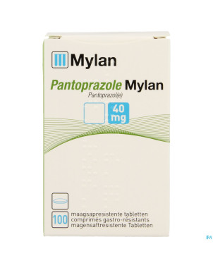 Pantoprazole viatris 40mg comp gastro resist 100
