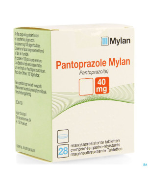 Pantoprazole viatris 40mg comp gastro resist 28