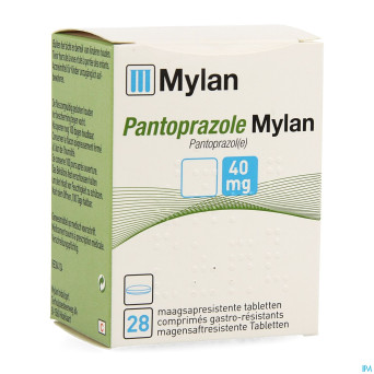Pantoprazole viatris 40mg comp gastro resist 28
