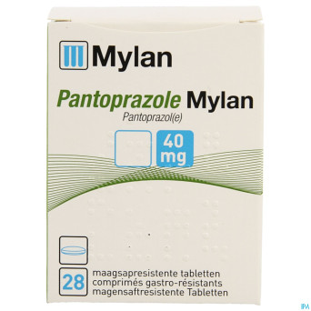 Pantoprazole viatris 40mg comp gastro resist 28
