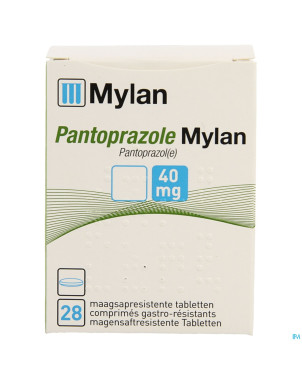 Pantoprazole viatris 40mg comp gastro resist 28