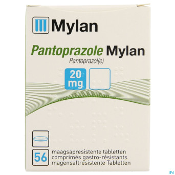 Pantoprazole viatris 20mg comp gastro resist 56