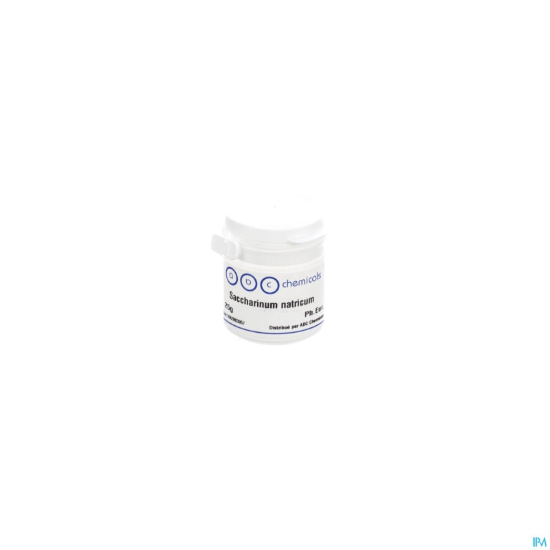 Sodium saccharinate    25g abc