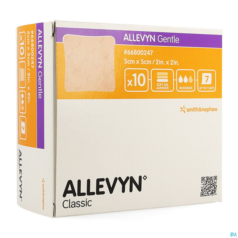 Allevyn gentle ster    5,0x 5,0cm 10 66800247