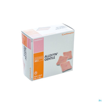 Allevyn gentle ster    5,0x 5,0cm 10 66800247