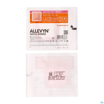 Allevyn gentle border ster  7,5x 7,5cm 10 66800269