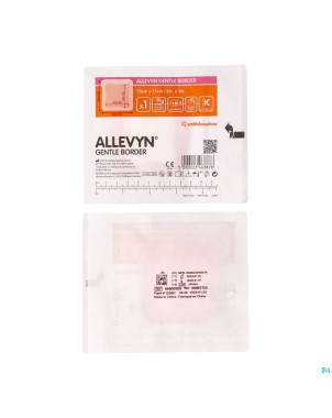 Allevyn gentle border ster  7,5x 7,5cm 10 66800269