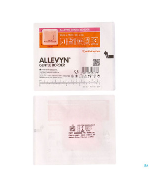 Allevyn gentle border ster  7,5x 7,5cm 10 66800269