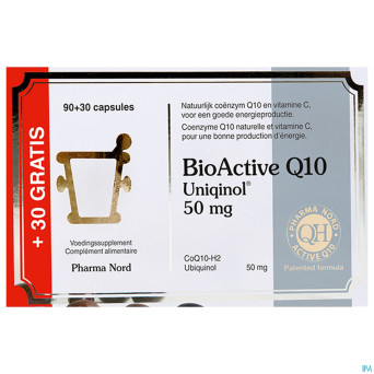 Bioactive q10 50mg promopack caps 120 (90+30)