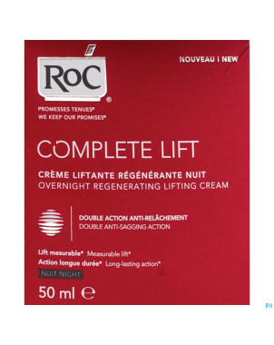 Roc complete lift cr lift raffermissante nuit 50ml