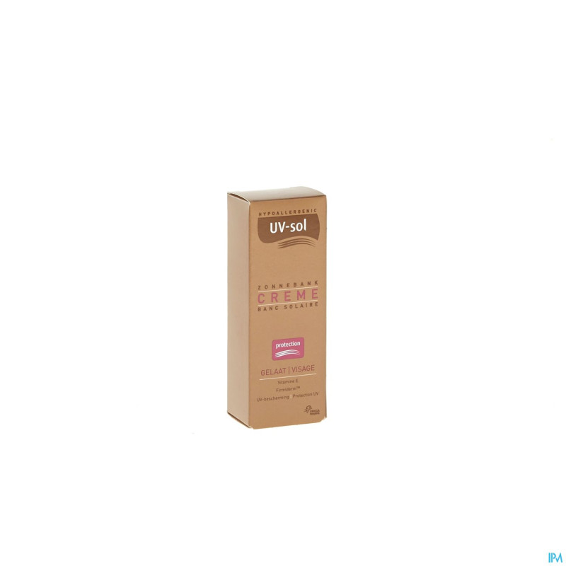 Uv-sol creme visage banc solaire  30ml