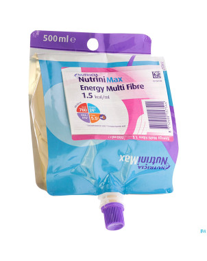 Nutrini max energy multi fibre 7-12ans  pack 500ml