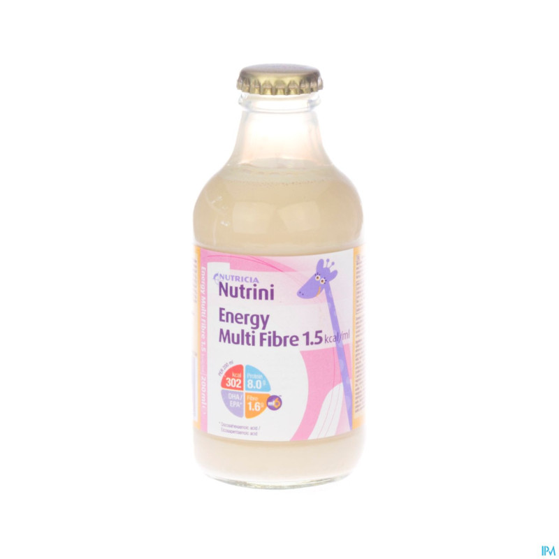Nutrini energy multi fibre 1-6ans   fl 200ml 65739