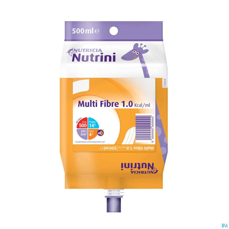 Nutrini multi fibre 1-6ans    pack 500ml 65715