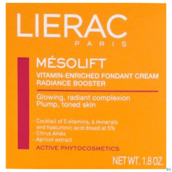 Lierac mesolift creme effet a/age pot 50ml