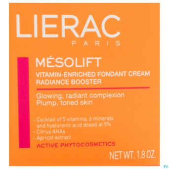 Lierac mesolift creme effet a/age pot 50ml