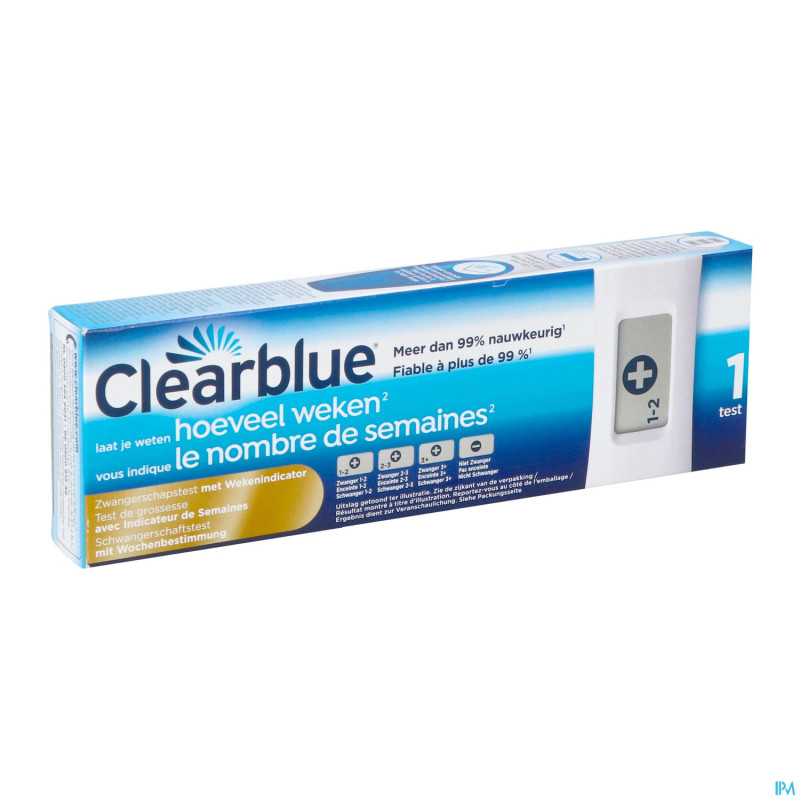 Clearblue test grossesse conception indicator    1