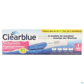 Clearblue test grossesse conception indicator    1
