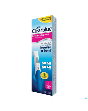 Clearblue test grossesse conception indicator    1
