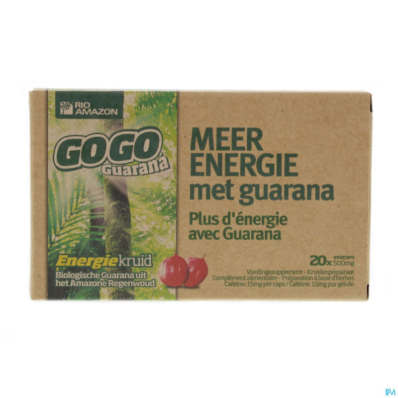 Gogo guarana    v-caps 20