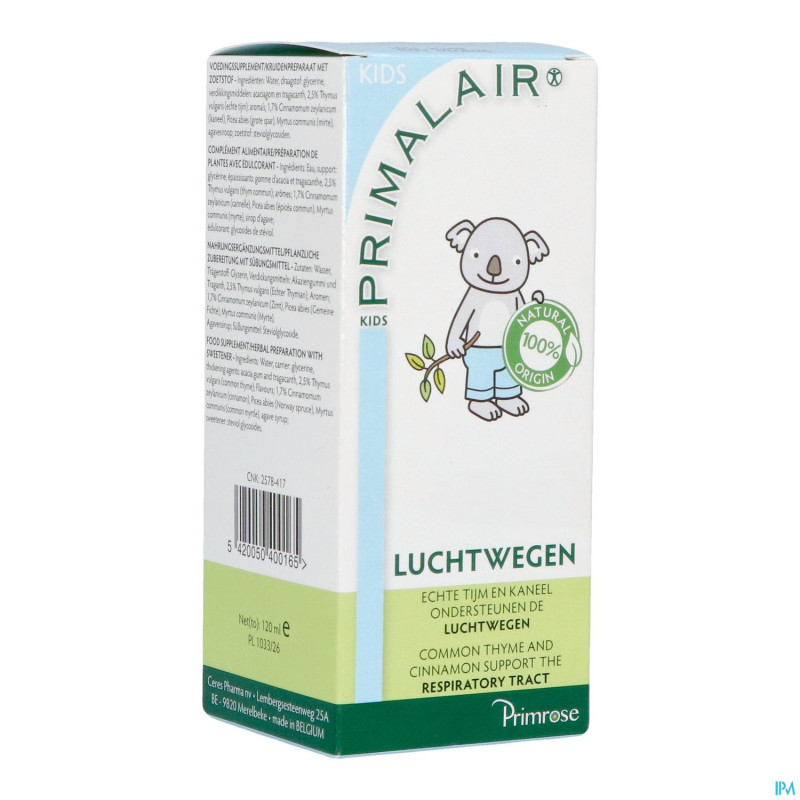 Primalair kids    120ml