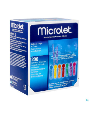 Bayer microlet lancettes ster couleur 200