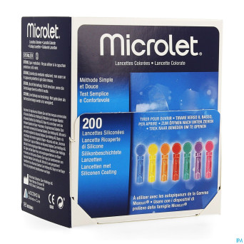 Bayer microlet lancettes ster couleur 200