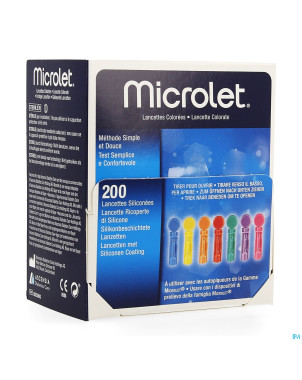 Bayer microlet lancettes ster couleur 200