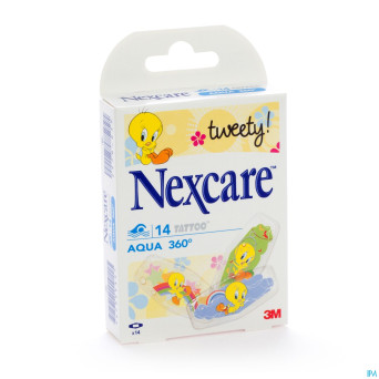 Nexcare 3m aqua 360 tattoo tweety 14