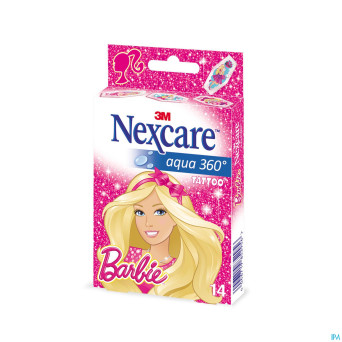 Nexcare 3m aqua 360 tattoo barbie 14