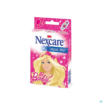 Nexcare 3m aqua 360 tattoo barbie 14