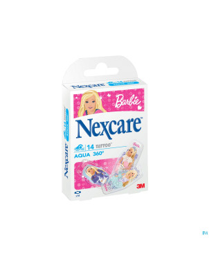 Nexcare 3m aqua 360 tattoo barbie 14