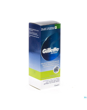 Gillette moisturiser homme ip15 75ml