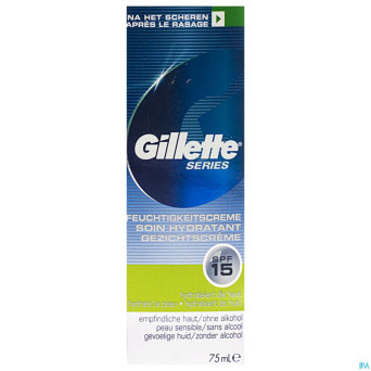 Gillette moisturiser homme ip15 75ml