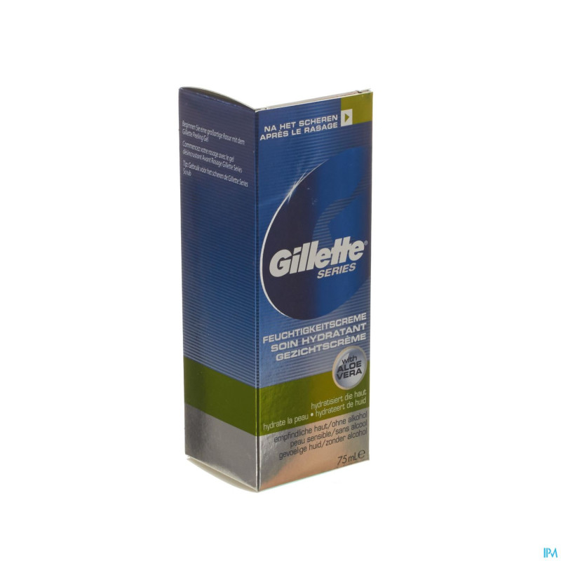 Gillette moisturiser regular homme 75ml