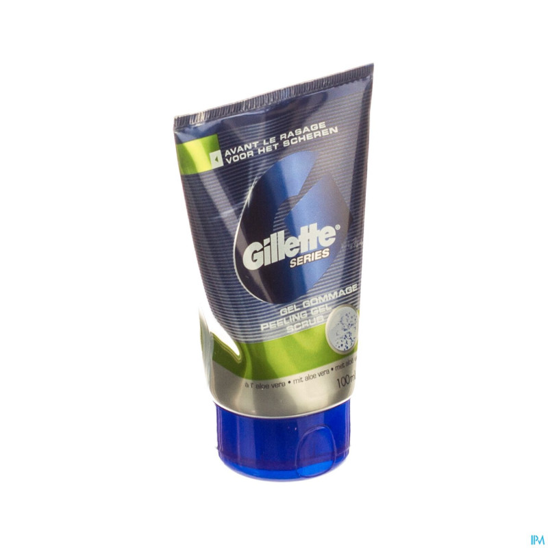 Gillette face scrub homme 100ml