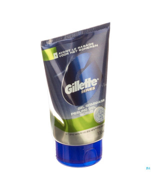 Gillette face scrub homme 100ml