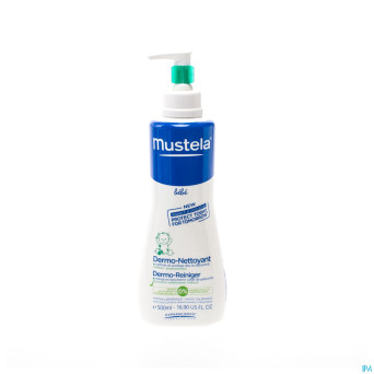 Mustela bb dermo nettoyant nf + pompe 500ml