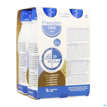 Fresubin 2 kcal drink cappuccino 4x200ml