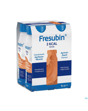 Fresubin 2 kcal drink peche-abricot 4x200ml