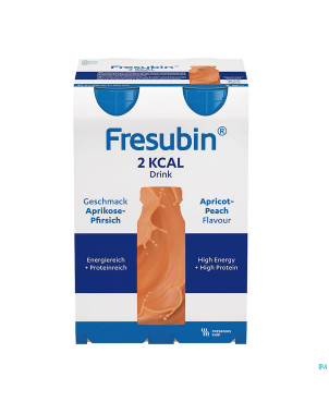 Fresubin 2 kcal drink peche-abricot 4x200ml