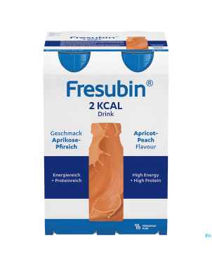 Fresubin 2 kcal drink peche-abricot 4x200ml